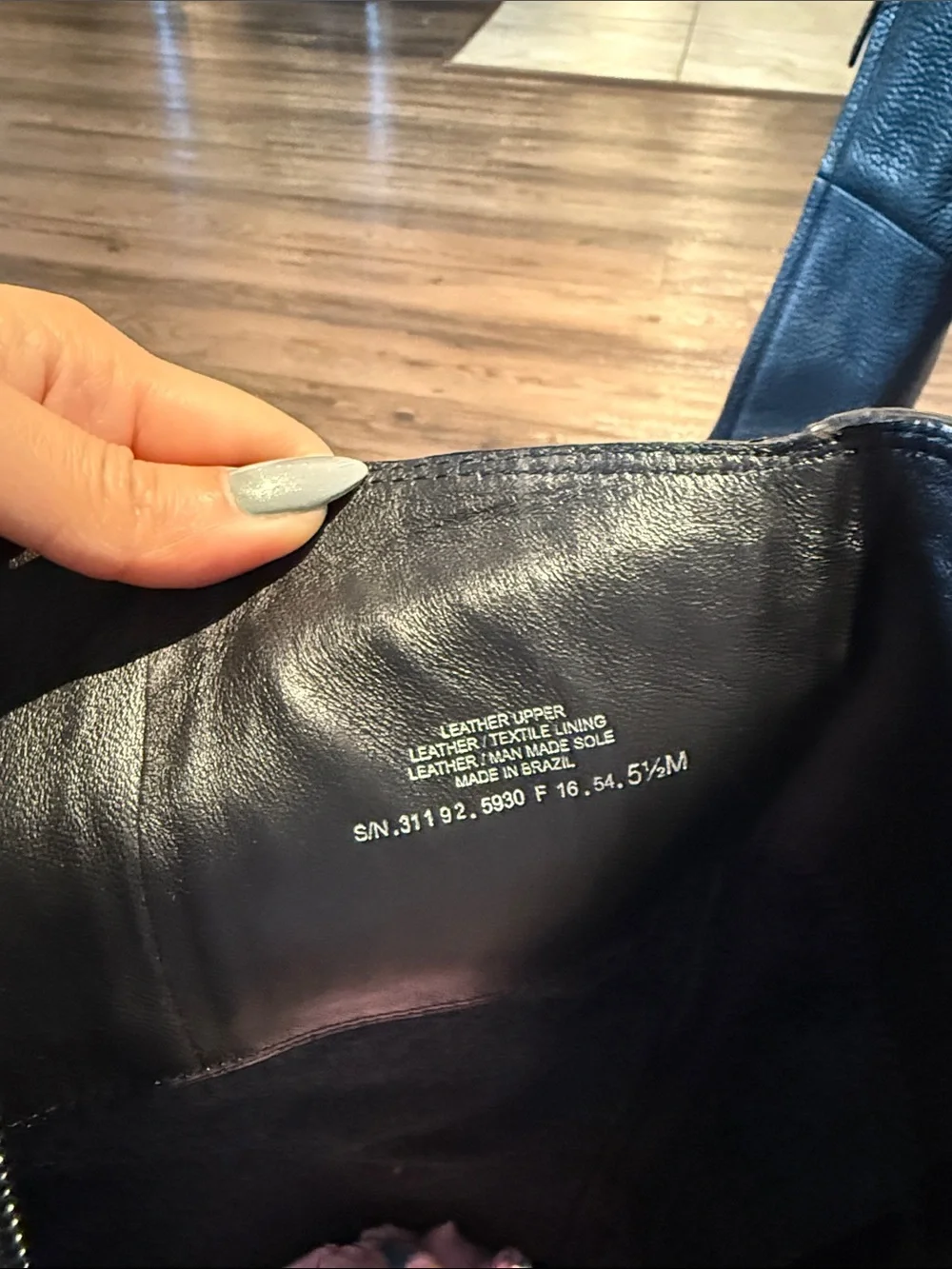Tory Burch Black Pebbled Leather Over-the-Knee Boots